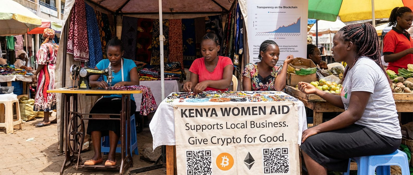 Kenya Women Aid banner